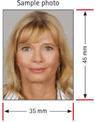 eu passport size photo