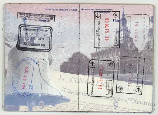 eu passport stamp