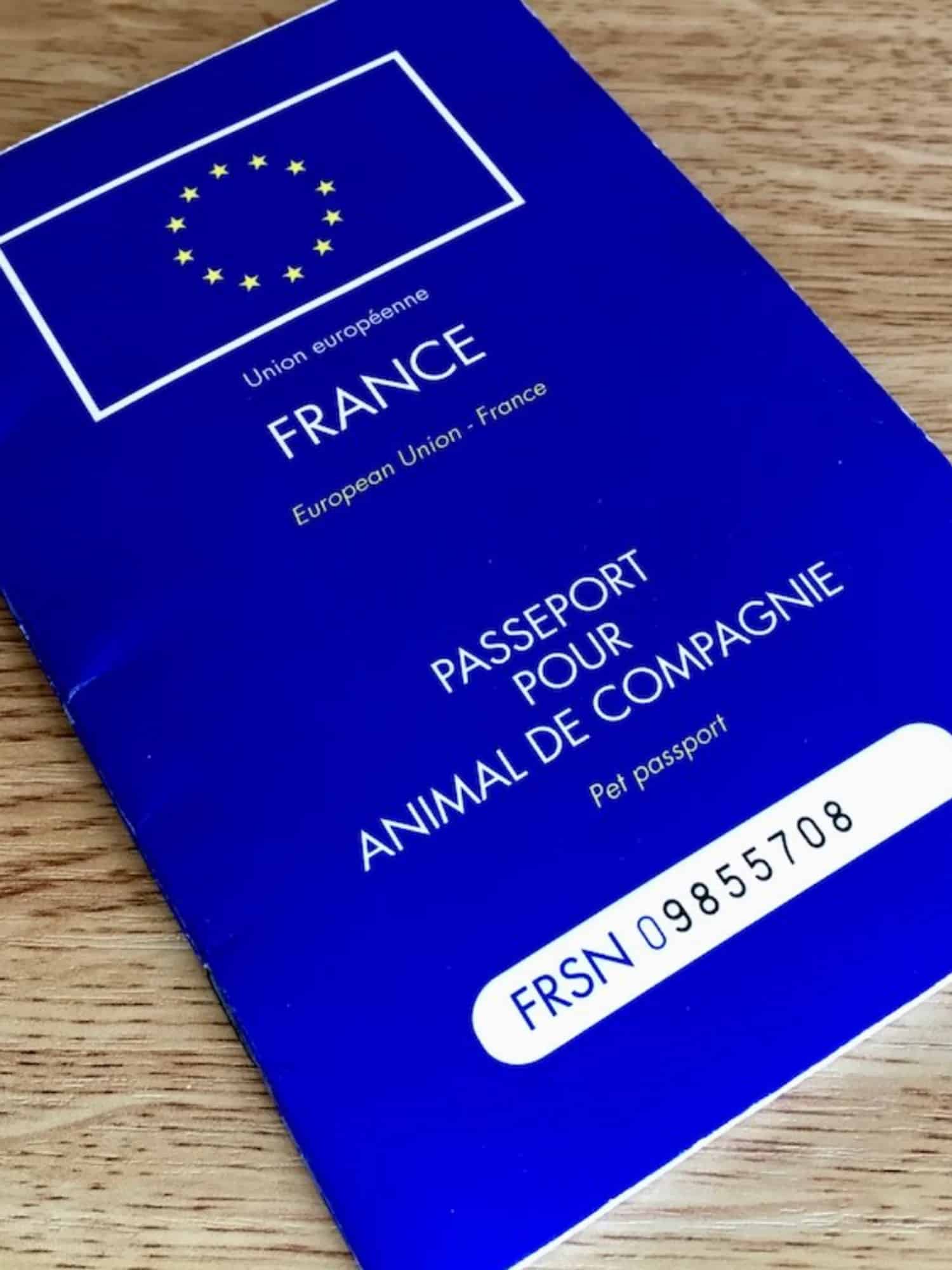 eu pet passport