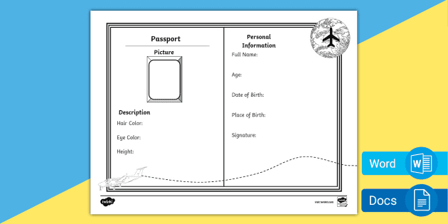 event passport template