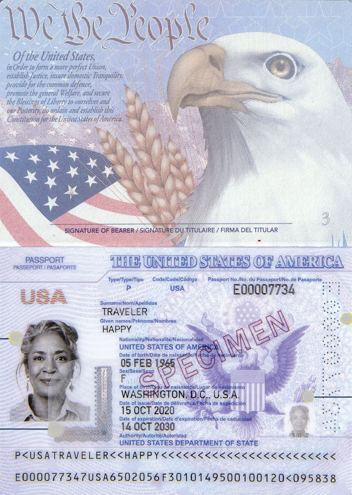 example of a passport