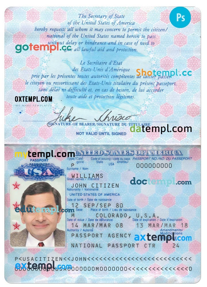 example of passport