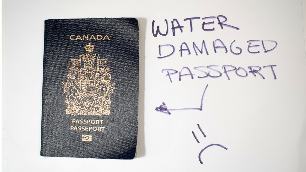 examples of damaged passport