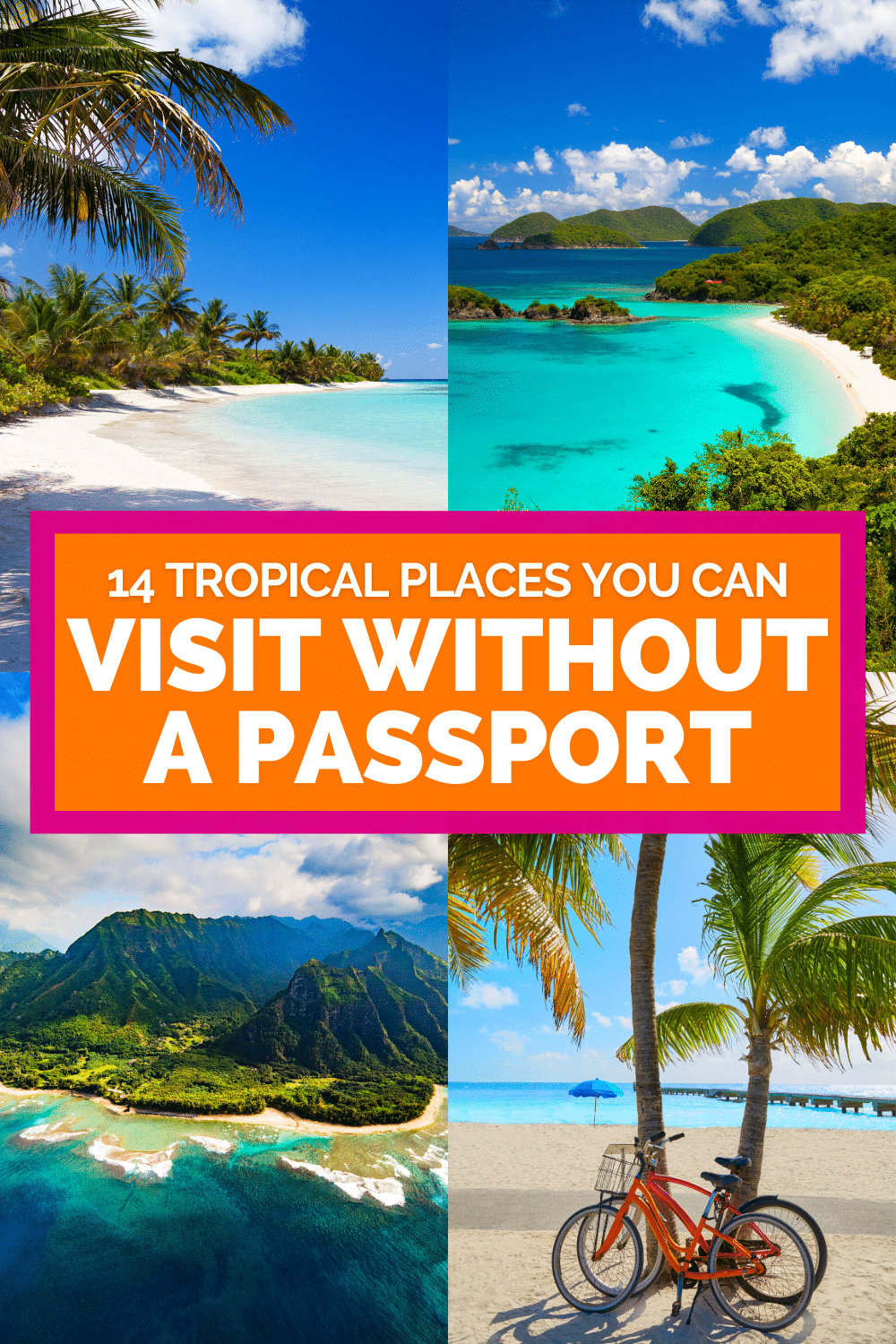 exotic places to travel without a passport