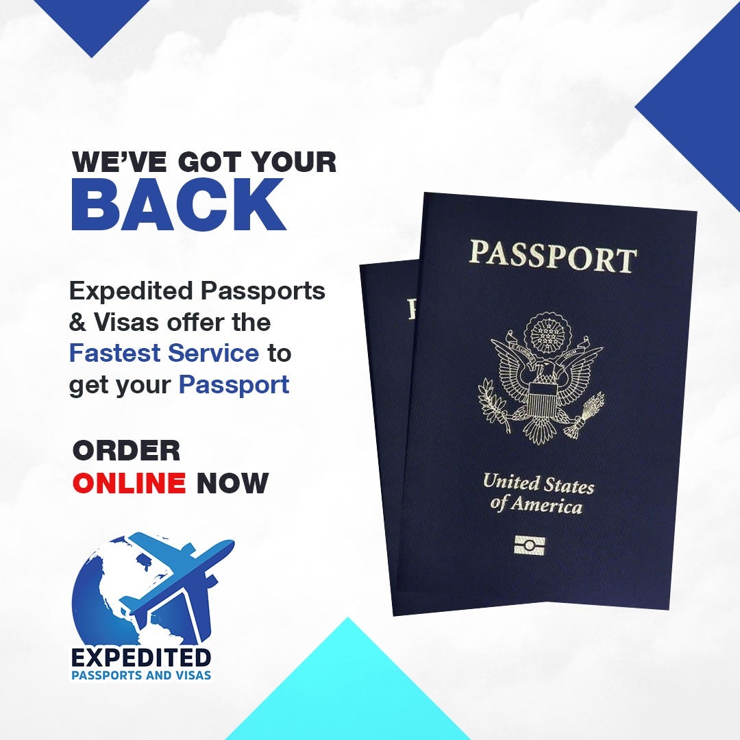 expedited passports and visas