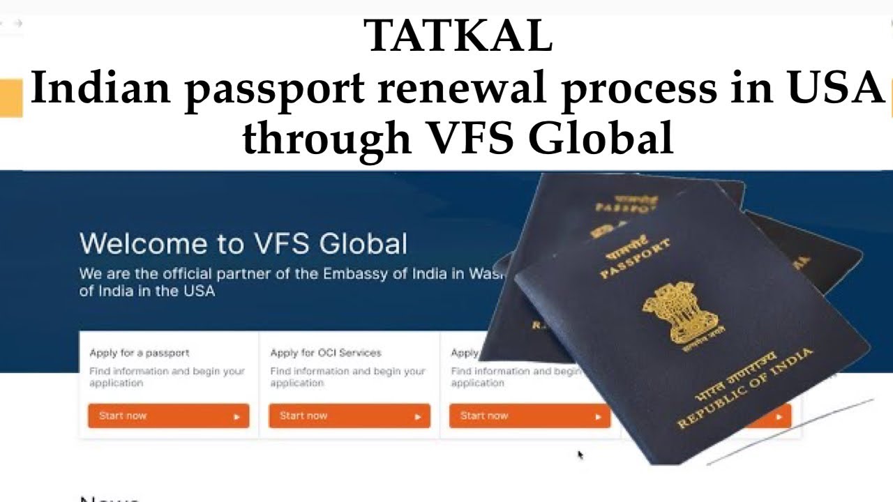 expired indian passport renewal in usa