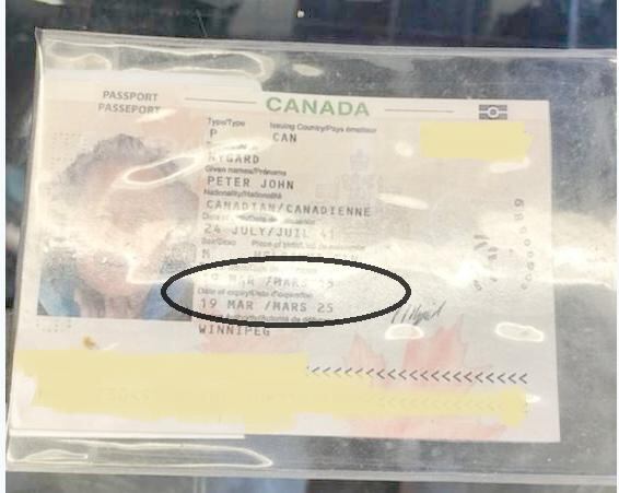 expired passport canada