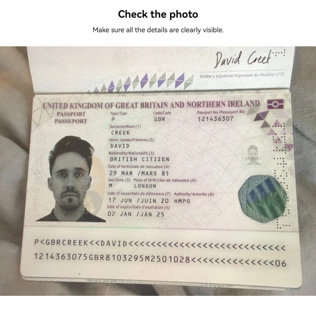 fake passport generator