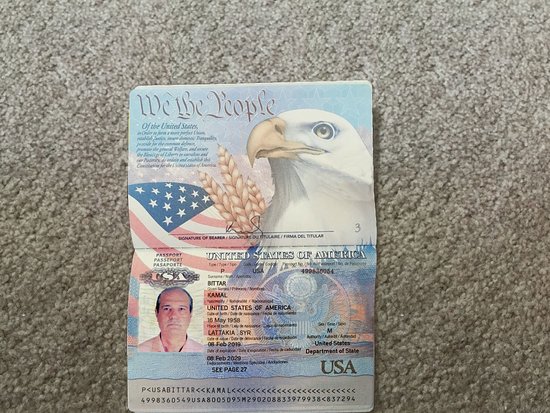 fake united states passport