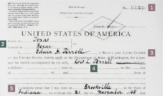 familysearch passport applications