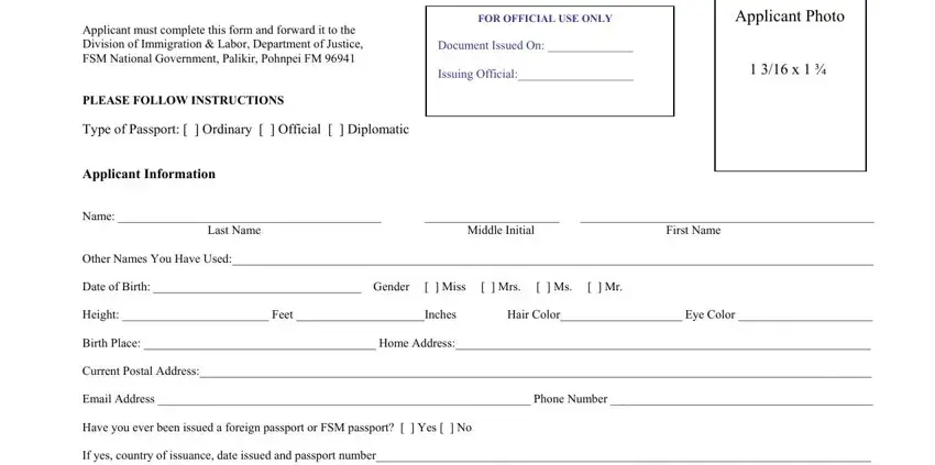 federated states of micronesia passport application