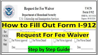 fee waiver for passport application