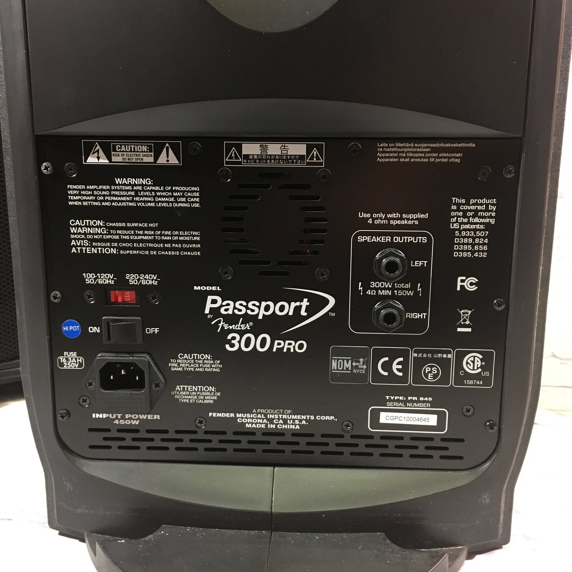 fender passport 300 pro