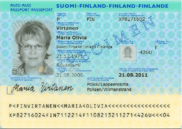 finland passport