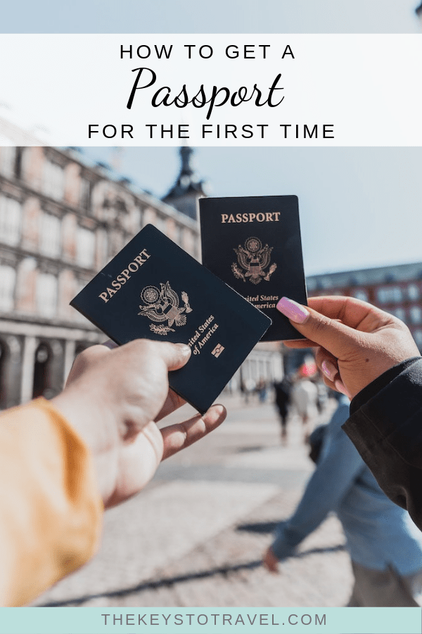 first time getting a passport