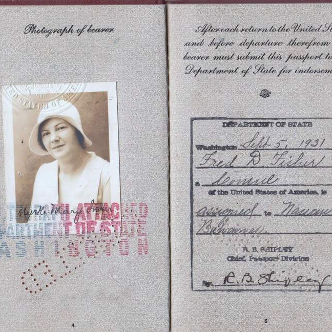 first us passport