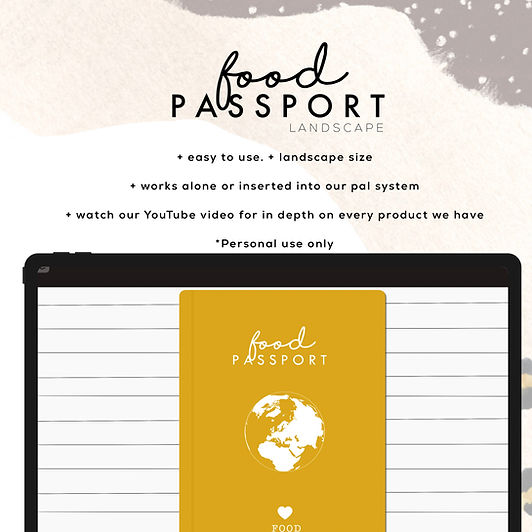 food passport