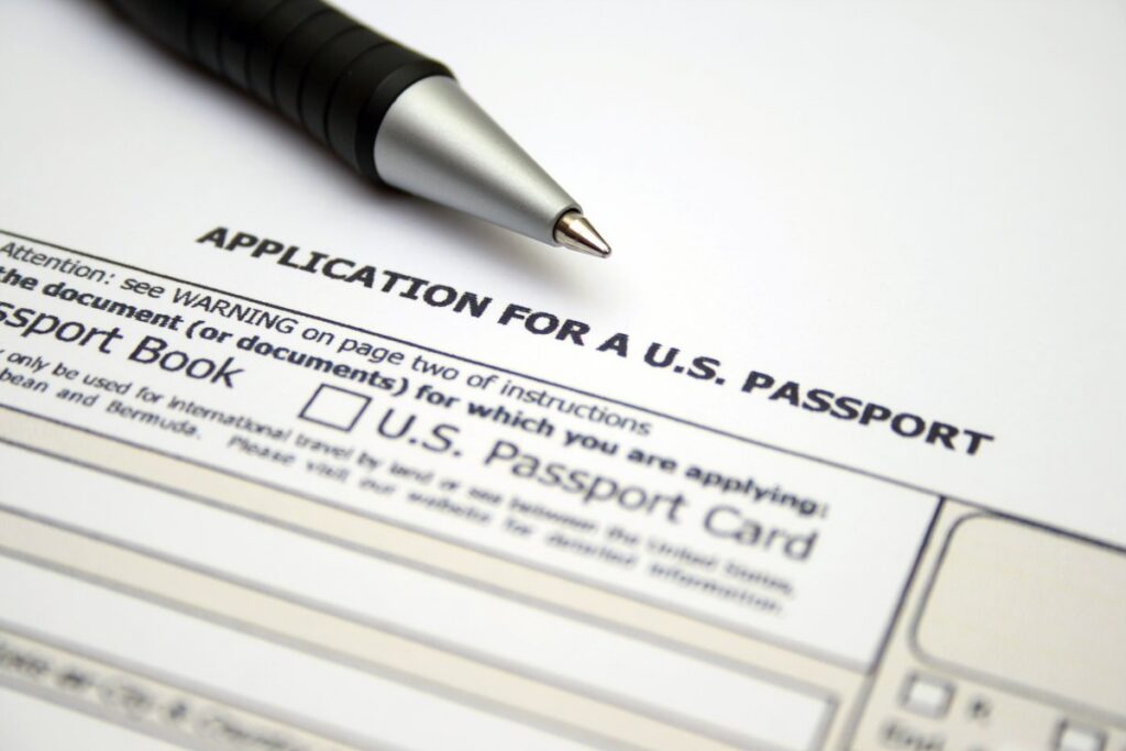 form ds-11 application for a u.s. passport.