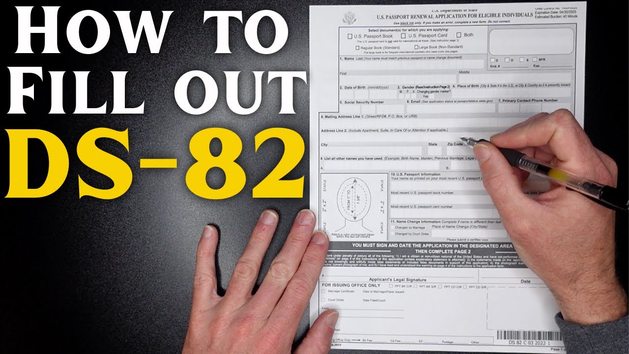 form ds-82 for passport renewal