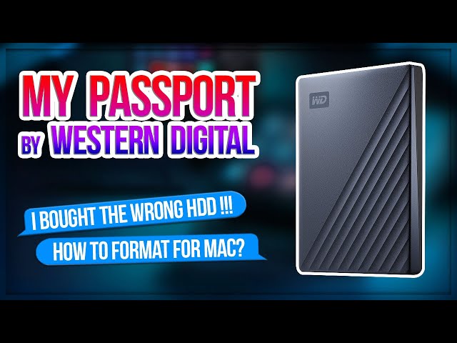 format wd passport for mac