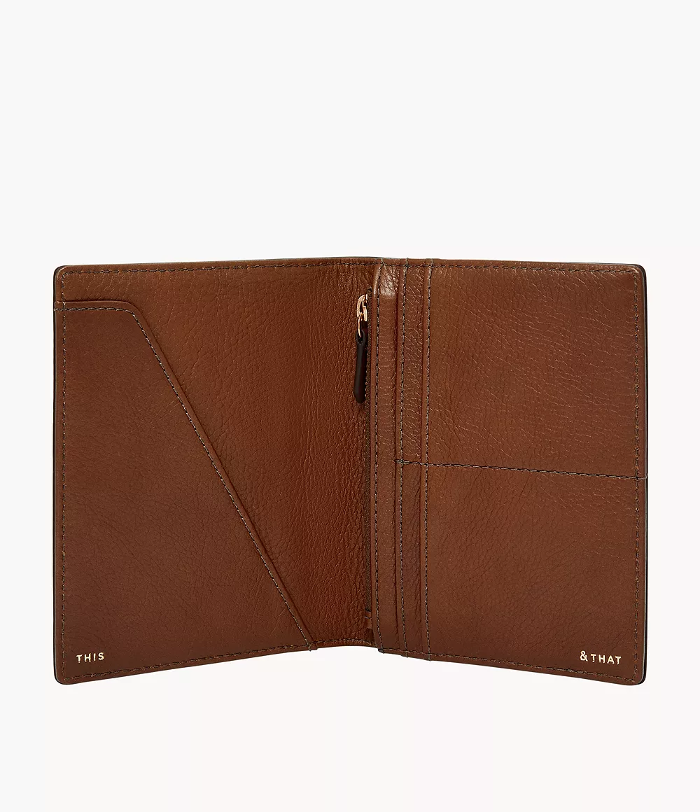 fossil passport case