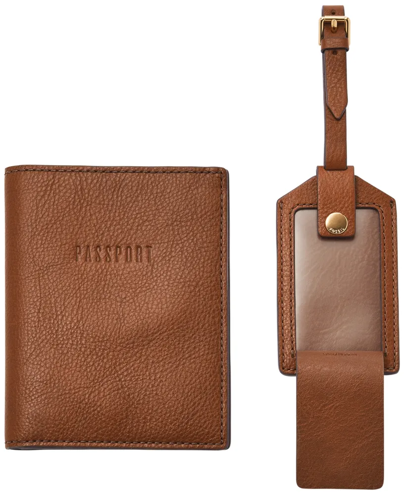 fossil passport case