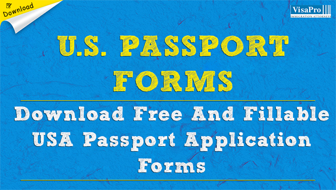 free passport forms