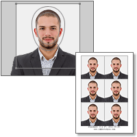 free passport photo tool