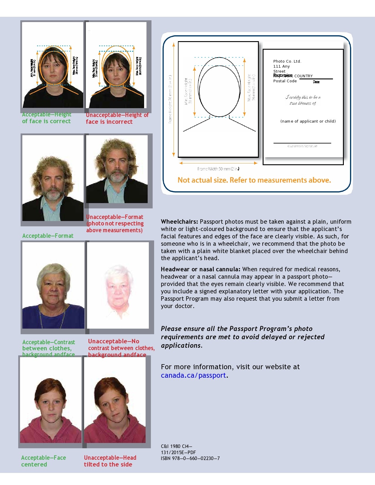 free passport photos