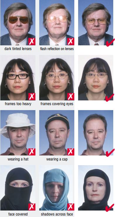 french passport photo requirements