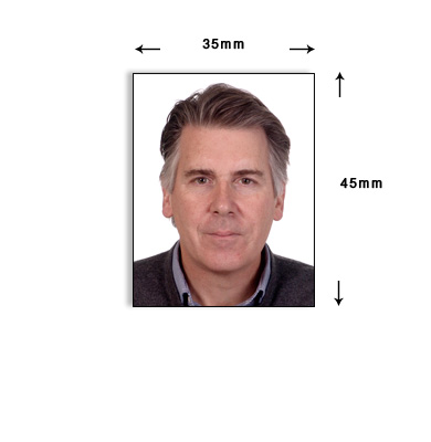 french passport photo size