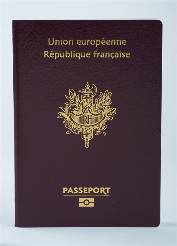 front cover of passport