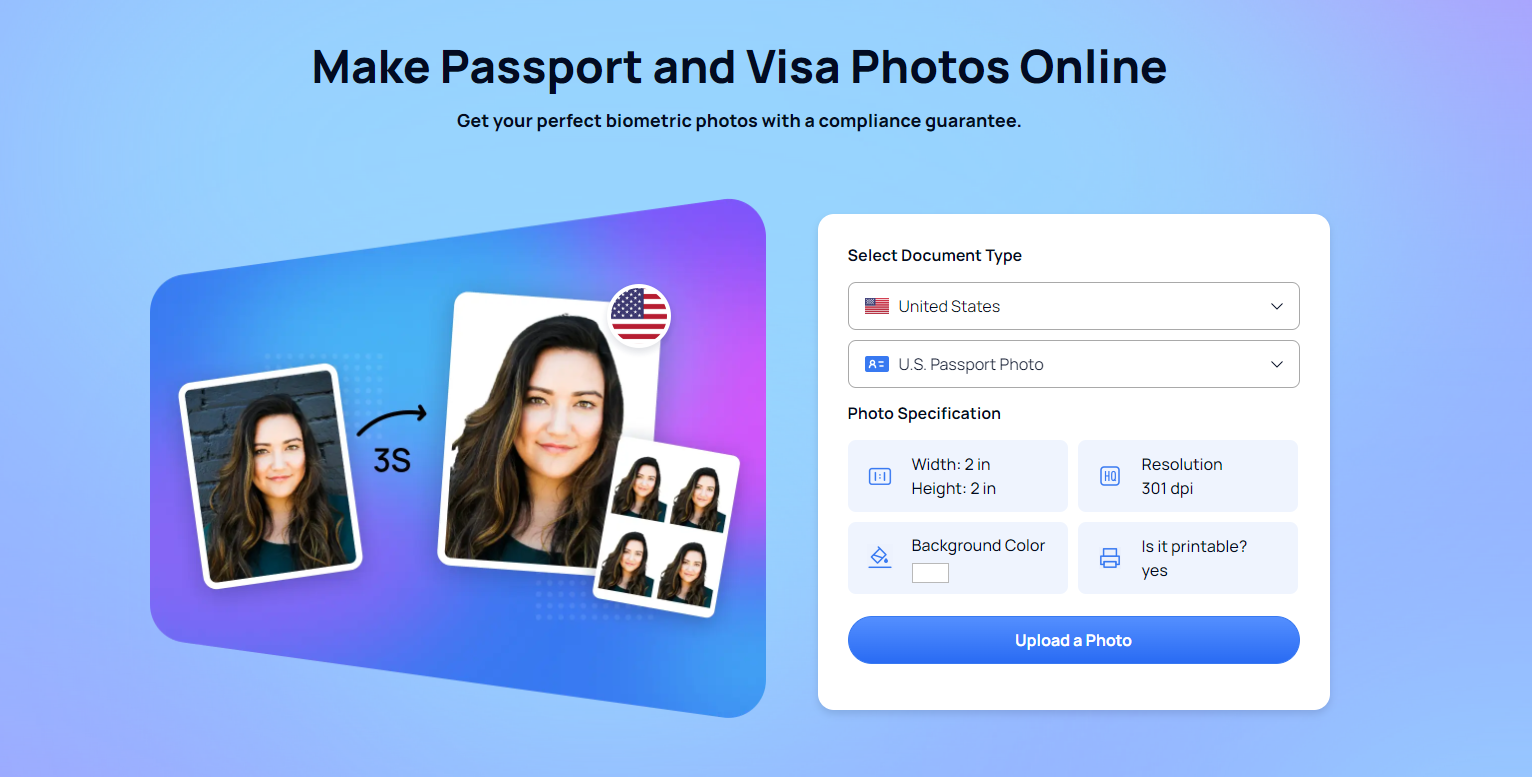 generate passport photo