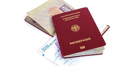 german passport application