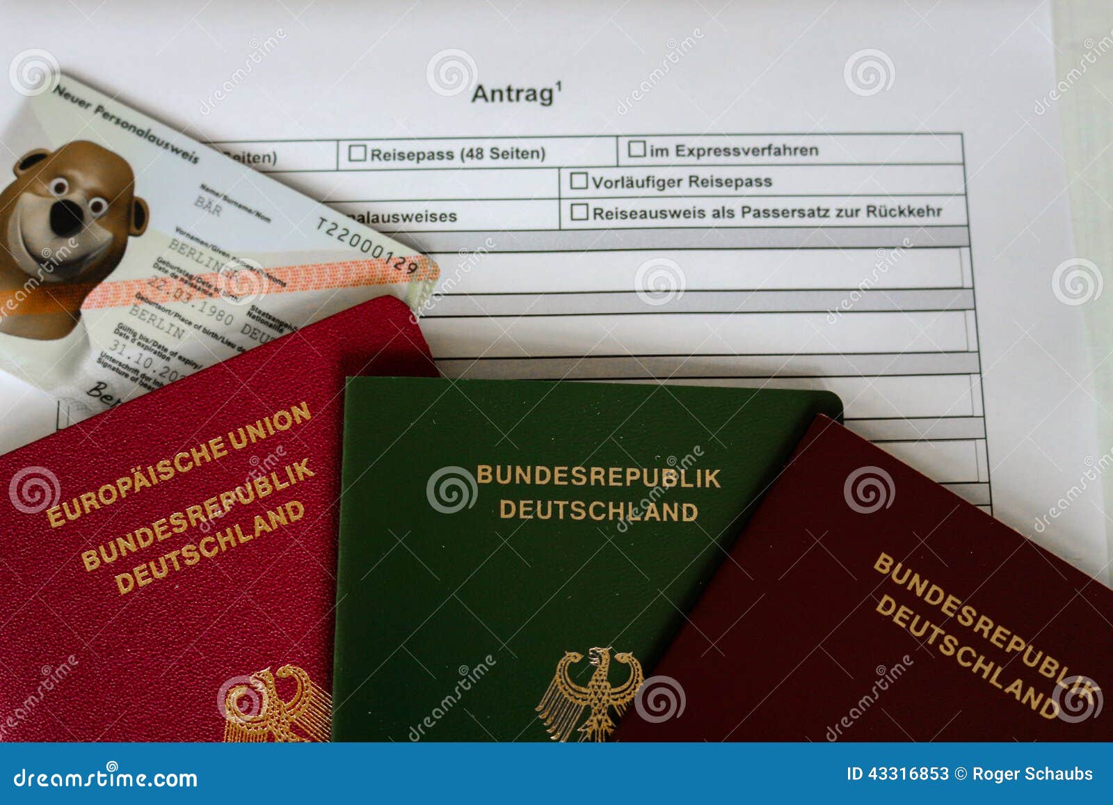 german passport renewal in germany