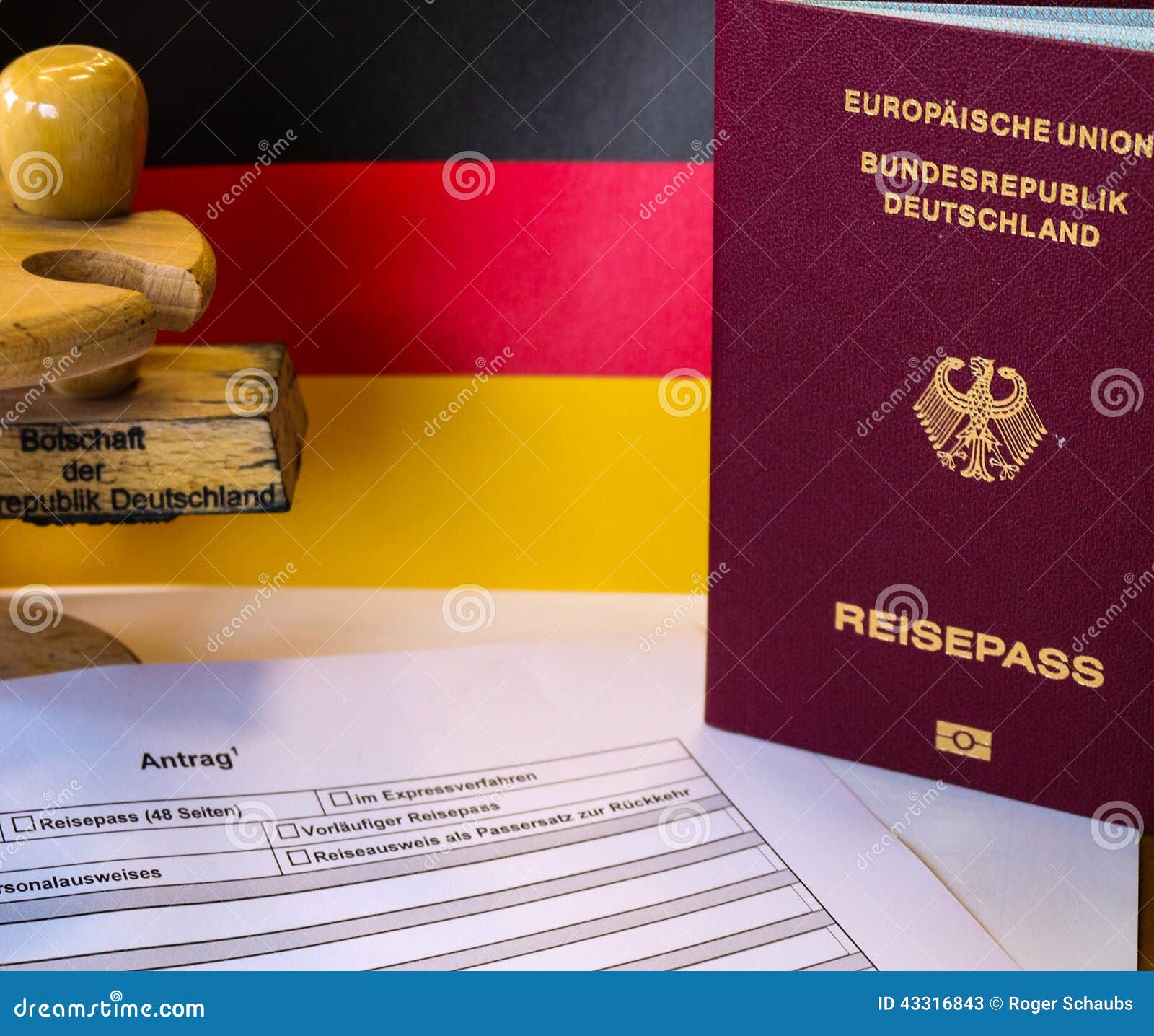 german passport renewal in germany