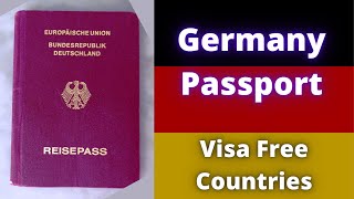 german passport visa free countries