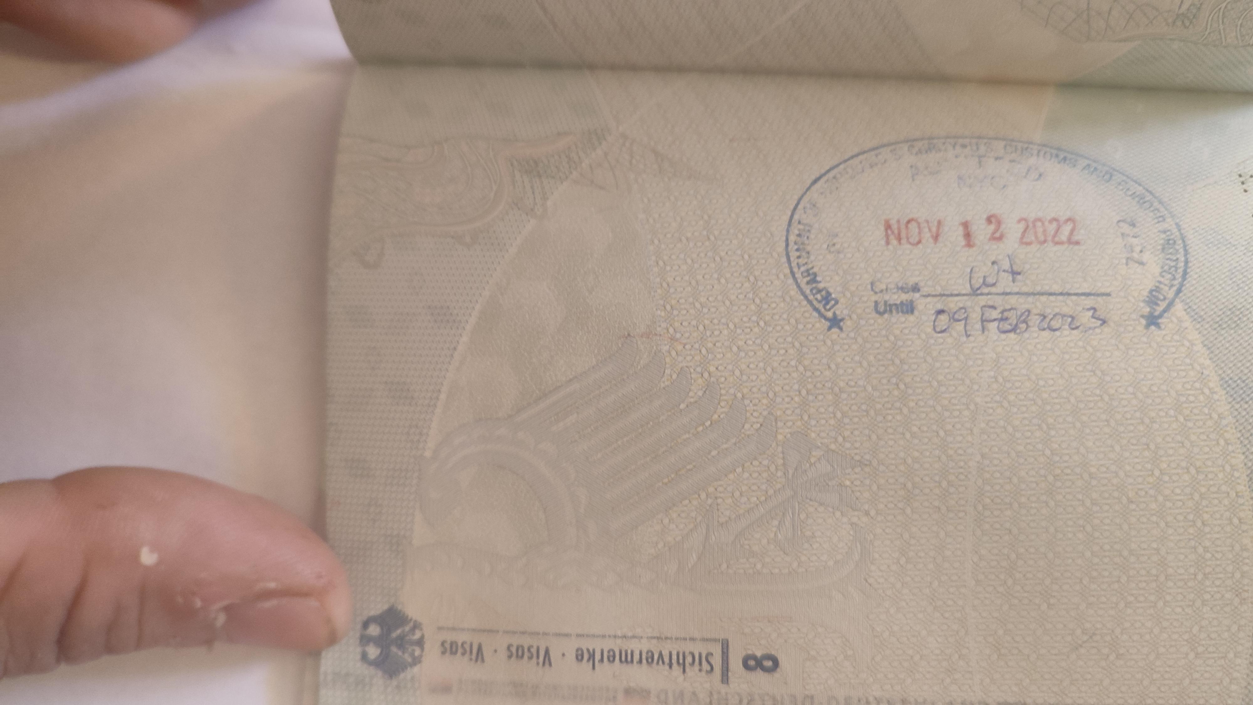 germany passport stamp