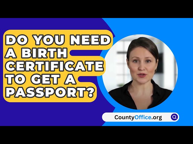 get passport without birth certificate