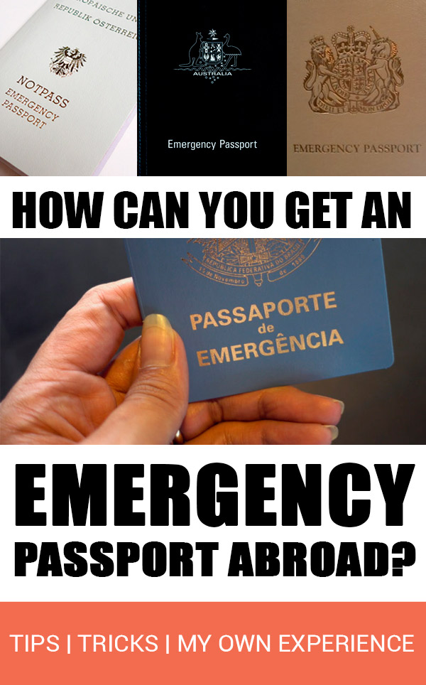 getting an emergency passport