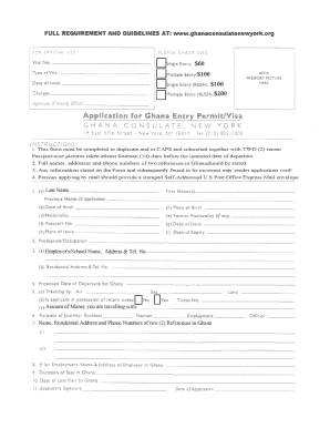 ghana passport renewal new york