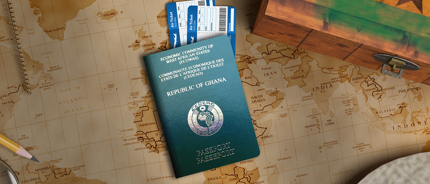 ghana passport visa free countries