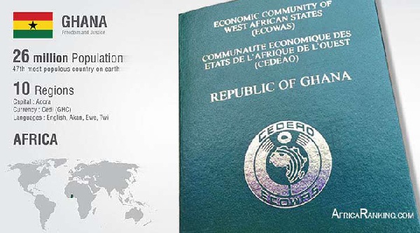 ghana passport visa free