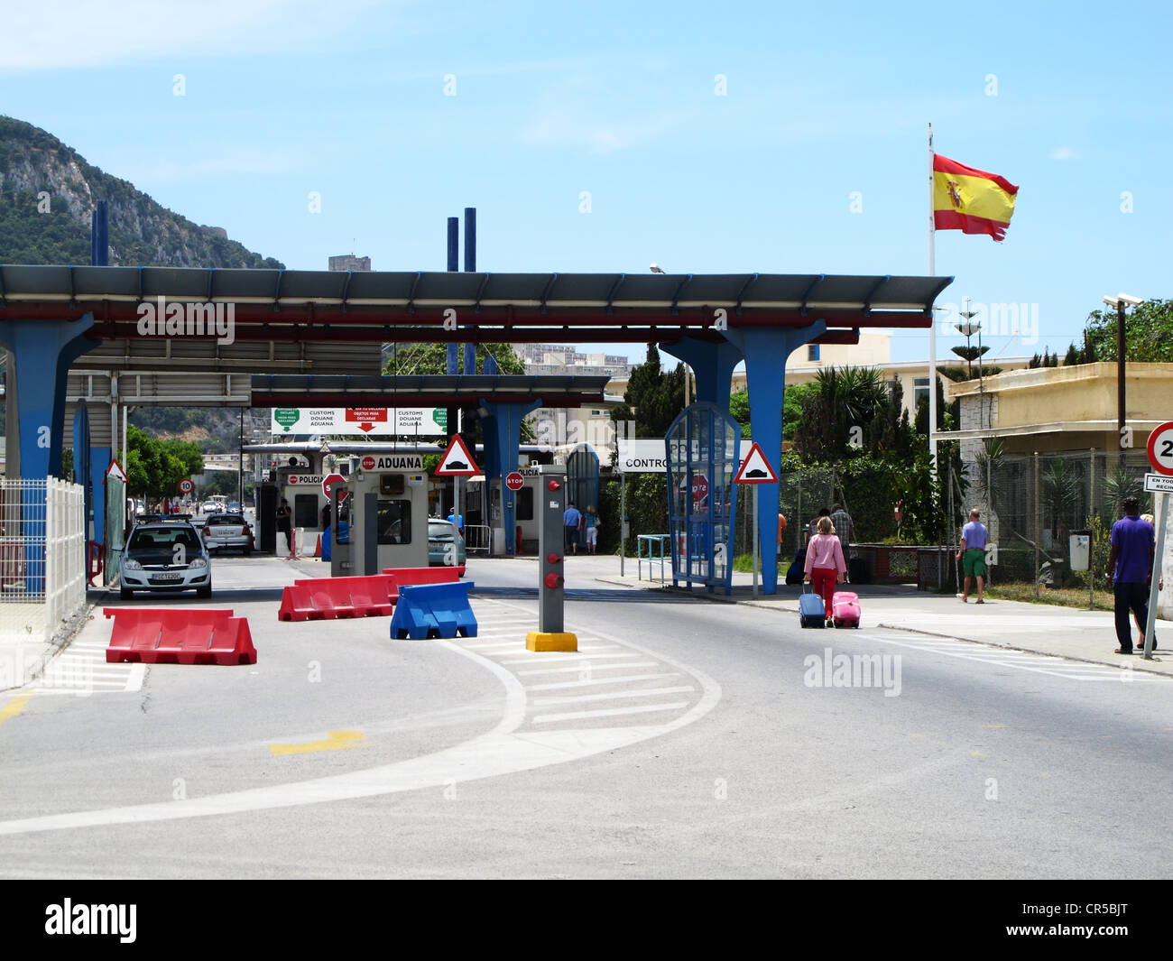 gibraltar passport control station