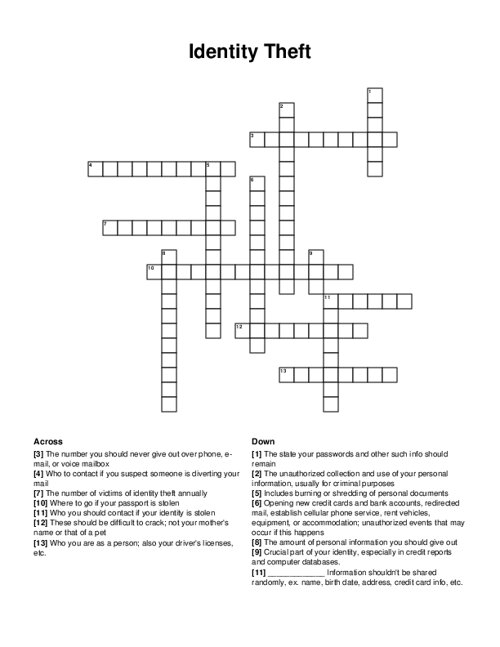 give as a passport crossword