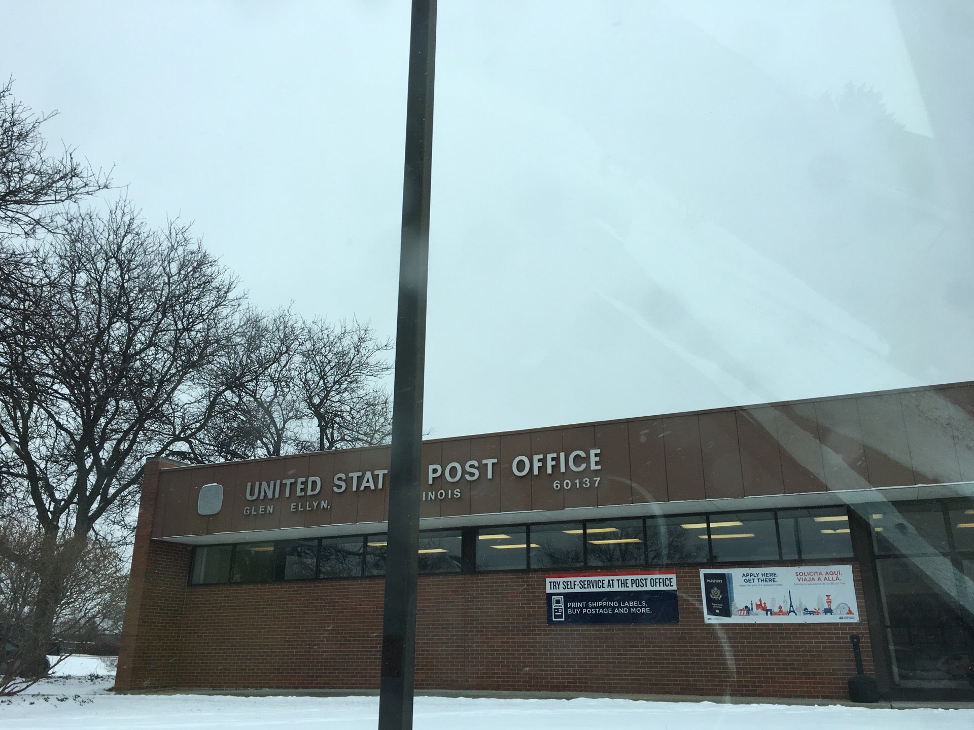 glen ellyn post office passport