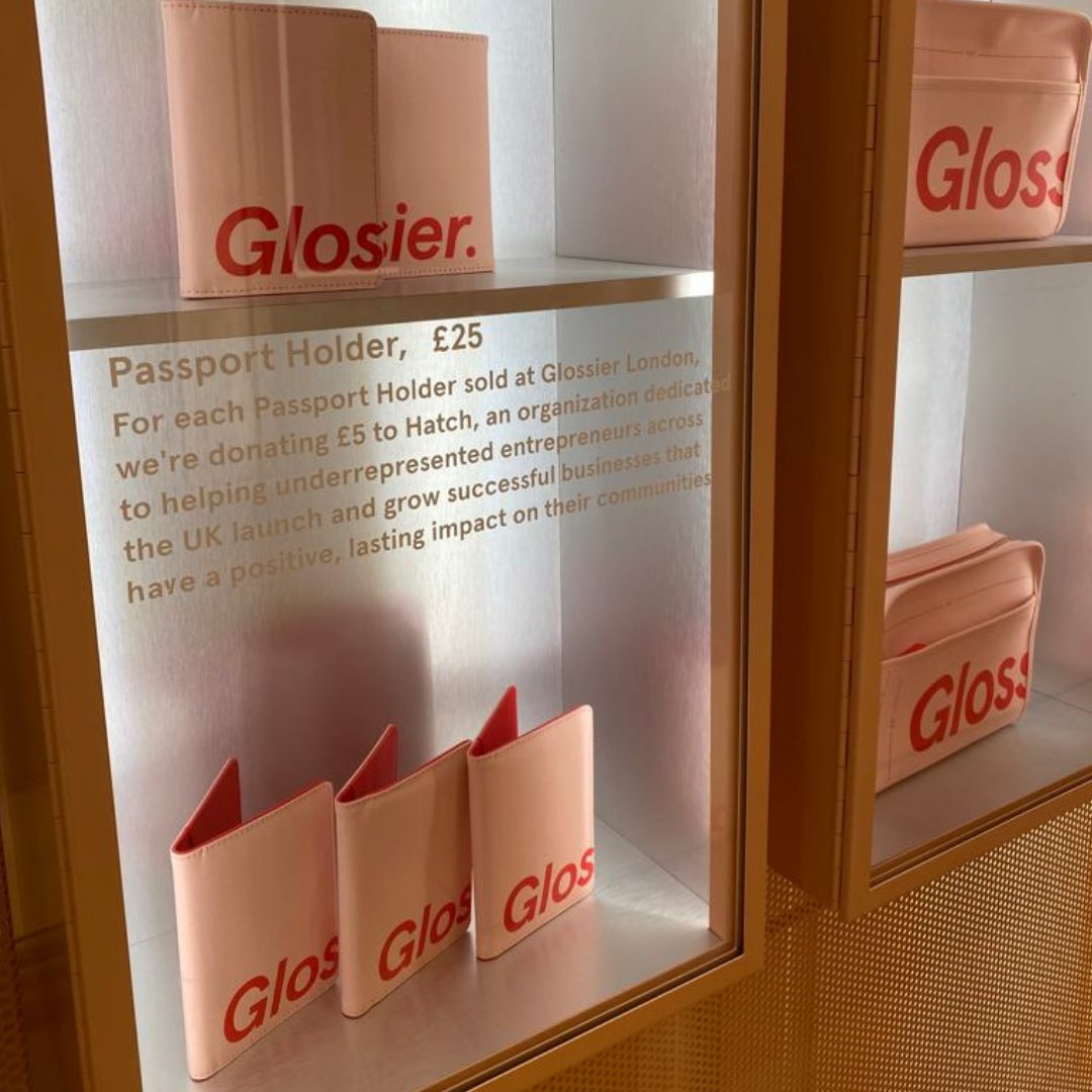 glossier passport holder