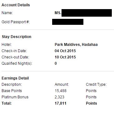 gold passport hyatt login