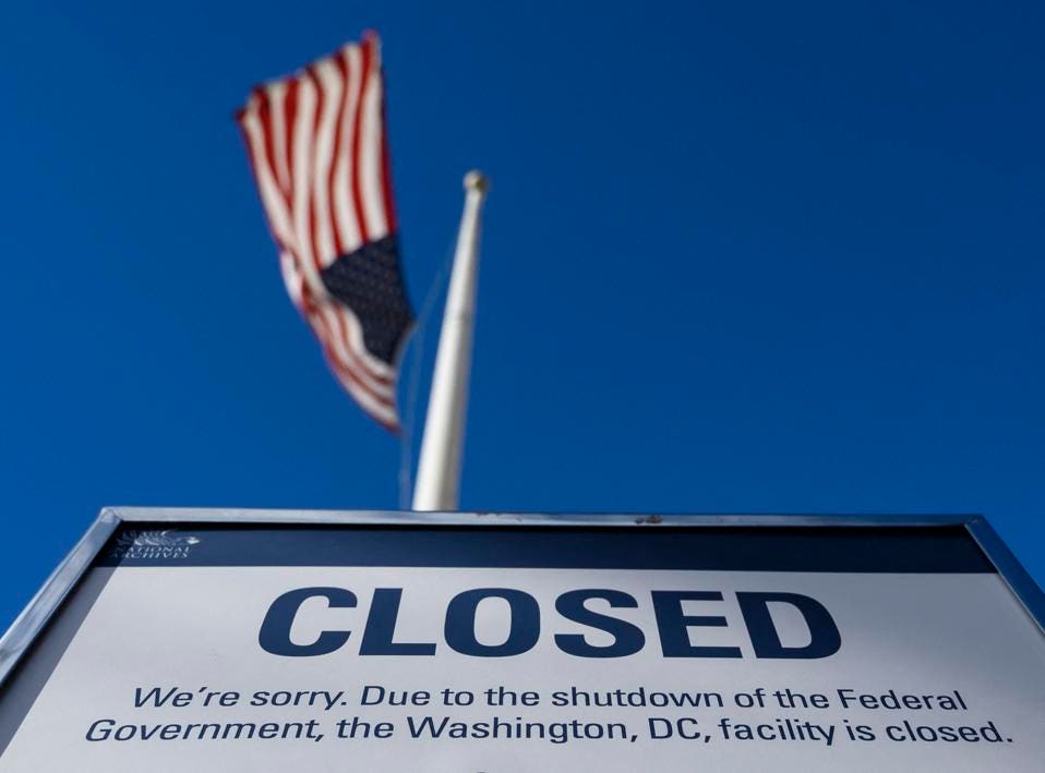 government shutdown and passports