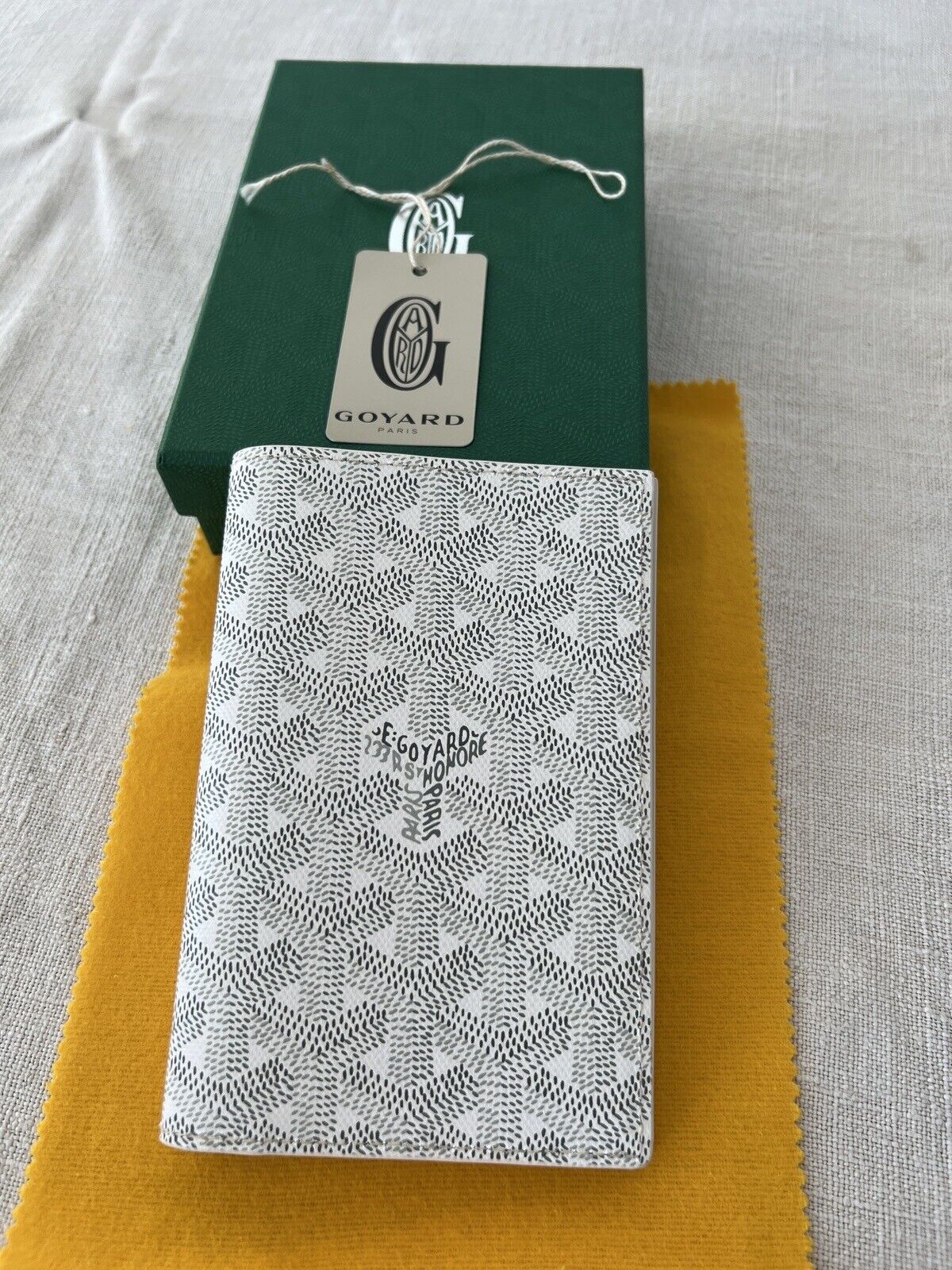 goyard passport cover